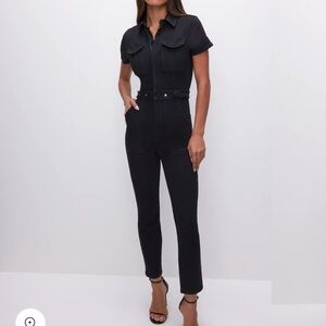 Good American Black Jumpsuit